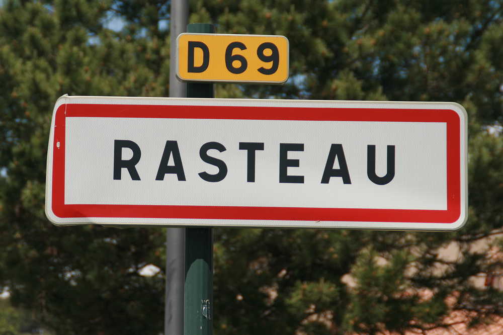 Panneau du Village de Rasteau